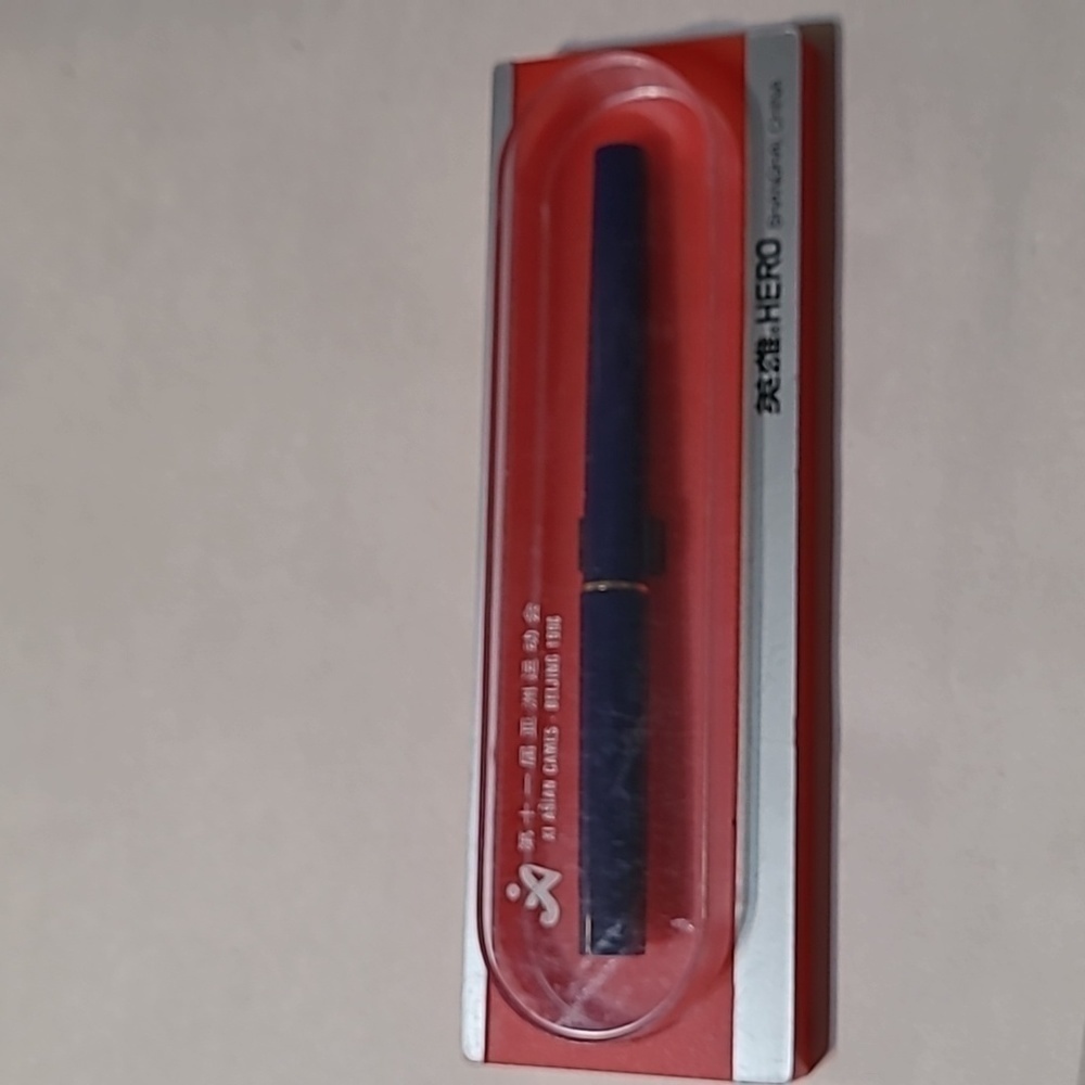 Vintage Hero Xl Asian Games Ink Pen Collectible